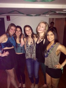 Michelle Stephens enjoying college life with friends. Courtesy of Michelle Stephens